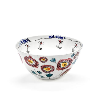 Marni by Serax Midnight Flowers bowl