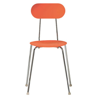 Magis Mariolina polypropylene stackable chair with chromed frame h. 85 cm. Buy now on Shopdecor